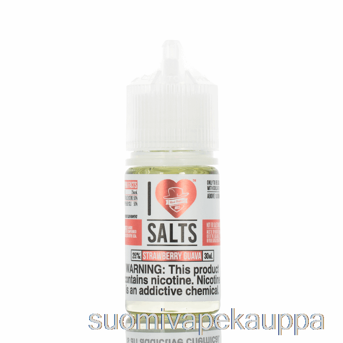 Vape Kauppa Mansikka Guava - Rakastan Suoloja - 30ml 50mg